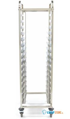 Maxima Regaalwagen - 16 X (60 X 40 cm) - excl. Bakplaten en Roosters - 09300548