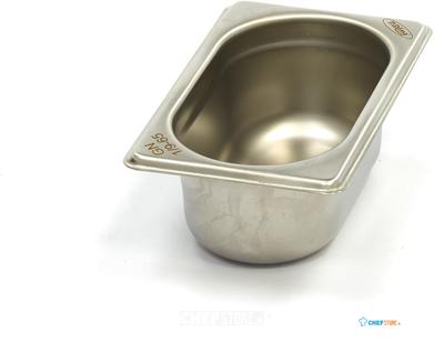 Maxima Gastronorm Bak - 1/9 GN - 6,5 cm Diep - RVS - 09367547