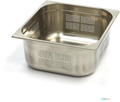 Maxima Gastronorm Bak - 2/3 GN - 15 cm Diep - RVS - Geperforeerd - 09367672