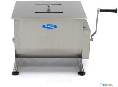 Maxima Vleesmenger - 30 L - 25 Kg Vlees - Dubbele As - Handmatig - 09368000
