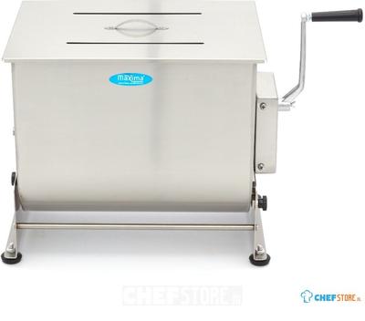 Maxima Vleesmenger 50 L - 43 Kg Vlees - Kantelbare Kom - Handmatig - 09368014