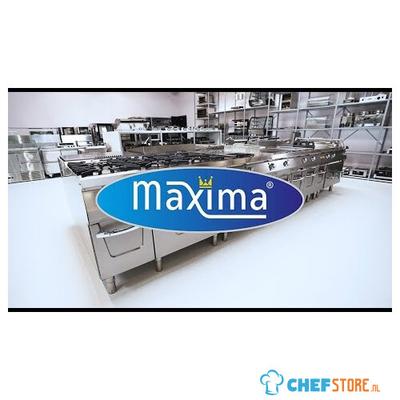 Maxima Premium Kookplaat - 4 Pitten - Infrarood - Dubbel - 90 cm Diep - Elektrisch - 09398561