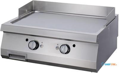 Maxima Premium Grillplaat - Glad Chroom - Dubbel - 90 cm Diep - Elektrisch - 09398585