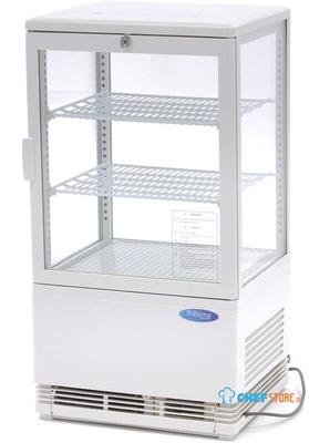 Maxima Mini Koelvitrine - 58 L - 43 cm - Wit - 09400800