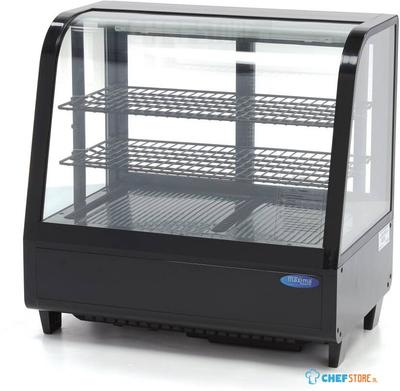 Maxima Gebaksvitrine - 100 L - 68 cm - Schuifdeur Achter - 09400831