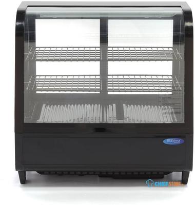 Maxima Gebaksvitrine - 100 L - 68 cm - Schuifdeur Achter - 09400831