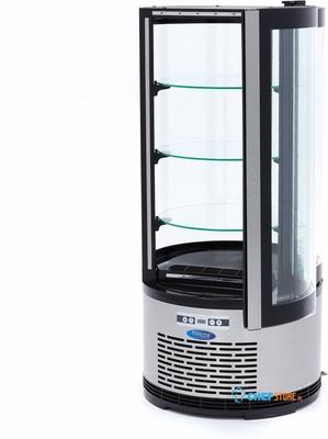 Maxima Gebaksvitrine - 100 L - 48 cm - Rond - 09400841