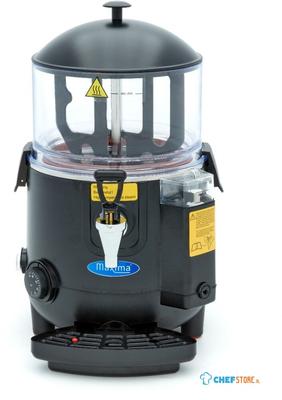 Maxima Warme Chocolademelk Dispenser – 5 L – Zwart - 09504001