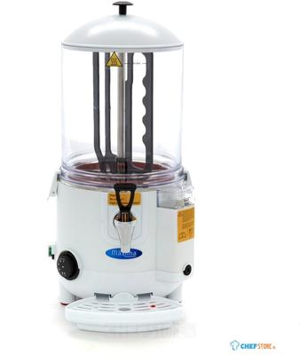 Maxima Warme Chocolademelk Dispenser – 10 L – Wit - 09504002