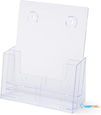 Scritto® Folderhouder Balie/Wand 2x 1/3 A4 Staand - 2DA4P