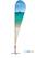 Syna Beach Flag Alu Drop 235 cm Totale Hoogte - BFAD235