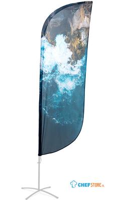 Syna Beach Flag Alu Paddle Print 89 X 395 cm ECO - BFAP395G-ECO