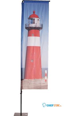 Syna Beach Flag Alu Square Print 85 X 265 cm (BFAS265G)