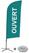 Syna Beach Flag Alu Wind Complete Set Open Groen Frans Kruisvoet - BFAW310-CB30-WB-I488