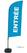 Syna Beach Flag Alu Wind Complete Set Ingang Blauw Frans - BFAW310-WT21-I599