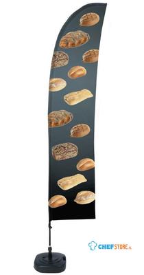 Syna Beach Flag Budget Wind Complete Set Brood Spaans - BFBL-WT21-17-I173