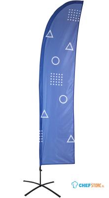Syna Beachflag Budget Wind Small Print - BFBW-SG