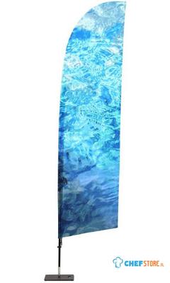 Syna Beach Flag Fiber Wind Large Print ECO - BFFW-LG-ECO