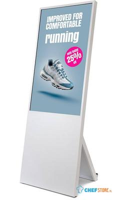 Syna Digitaal A-Bord Spectrum met 43" Samsung Scherm Wit - DIAS43C9003ESF