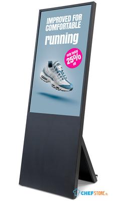 Syna Digitaal A-Bord Spectrum met 43" Samsung Scherm Zwart - DIAS43ESF