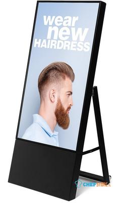 Syna Smart Line Digitaal A-Bord Zwart met 43" Samsung Scherm - DIAT43ESF