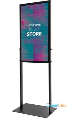 Syna DISKYTOTEMGO43ESF Digital Totem Sky Go 43" Zwart 55" met Scherm