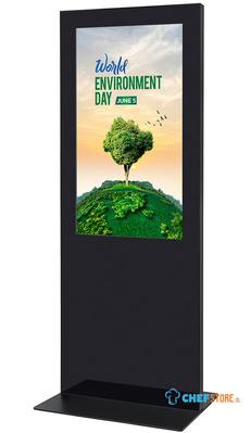 Syna DISTOTEMBL50ESF Digitale Totem Slim Zwart met 50" Samsung Scherm