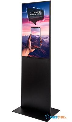 Syna StreamLine Digitale Totem met 43" Samsung Scherm Zwart - DITOTEMSTREAM43ESF