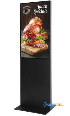 Syna Digitale Smart Line Totem Zwart met 43" Samsung Scherm - DITTOTEM43ESF