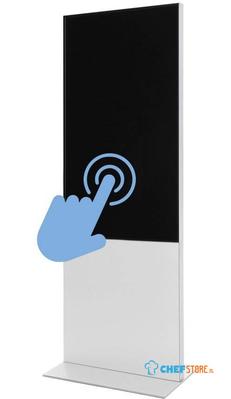 Syna Digitale Smart Line Totem met 55" Samsung Scherm en Touchscreen Wit - DITTOTEM55C9003ESFT