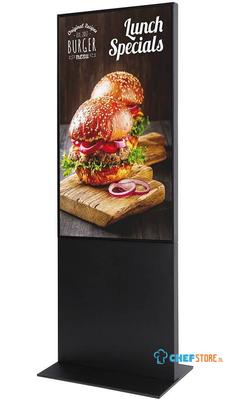 Syna Digitale Smart Line Totem met 55" Samsung Scherm Zwart - DITTOTEM55ESF