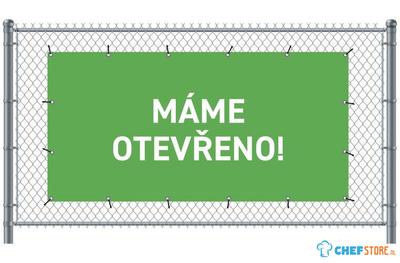 Syna Hekwerkbanner 200 X 100 cm Open Tsjechisch Groen - FBG200-100-I717