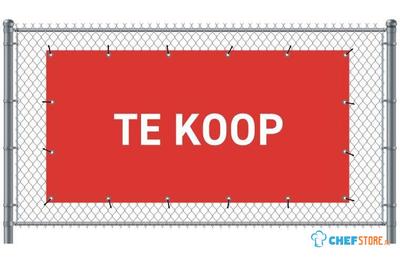 Syna Hekwerkbanner 200 X 100 cm te Koop Nederlands Rood - FBG200-100-I777