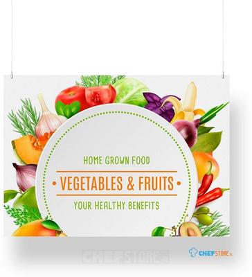 Syna Overhead Banners 100 X 140 cm KAPA® 5 mm Enkelzijdig - FBH1000X1400-KP5