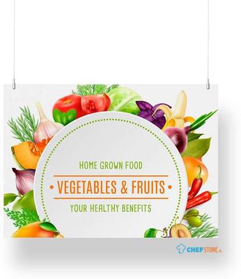 Syna Overhead Banners 70 X 100 cm KAPA® 5 mm Enkelzijdig - FBH700X1000-KP5