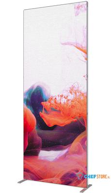 Syna FFW100X250 FlexFrame Wand Set 100 x 250 cm Zilver (incl. Extension Set 50 cm)