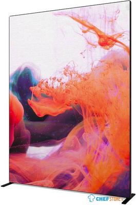 Syna FFWBL150X200 FlexFrame Wand Set 150 x 200 cm Zwart