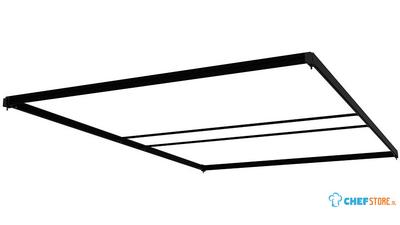 Syna FFWRFBL150X230 FlexFrame Dak 150 x 230 cm Zwart (incl. Extension Set 30 cm)