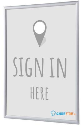 Syna Kliklijst A1 Complete Set hier Melden Grijs Engels - KRA1G25LPPI448