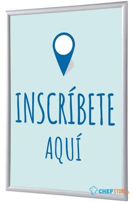 Syna Kliklijst A1 Complete Set hier Melden Blauw Spaans - KRA1G25LPPI455