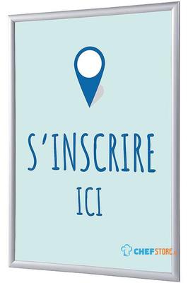 Syna Kliklijst A1 Complete Set hier Melden Blauw Frans - KRA1G25LPPI585