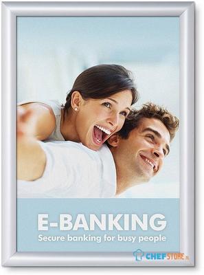 Syna 25 mm Kliklijst Rechte Hoeken A3 Brandwerend B1 - KRA3G25B1