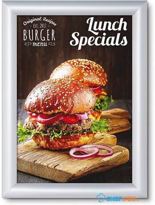 Syna 25 mm Kliklijst Rechte Hoeken A4 Brandwerend B1 - KRA4G25B1