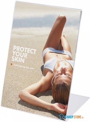 Syna L Standaard Menuhouder Acryl Staand A3 - LA3PXV