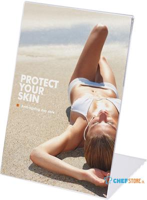 Syna L Standaard Menuhouder Acryl Staand A4 - LA4PXV