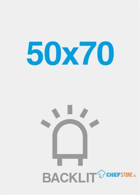 Syna Premium Backlit Film 285g/m² Satijnen Oppervlak 50 X 70 cm - LBP50X70S200
