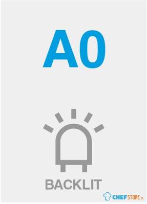 Syna Premium Backlit Film 285g/m² Satijnen Oppervlak A0 - LBPA0S200