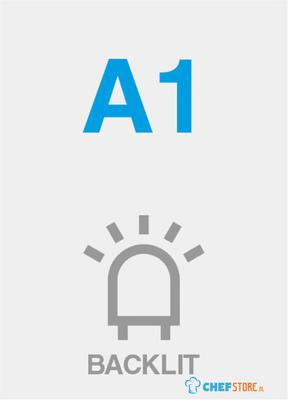 Syna Premium Backlit Film 285g/m² Satijnen Oppervlak A1 - LBPA1S200