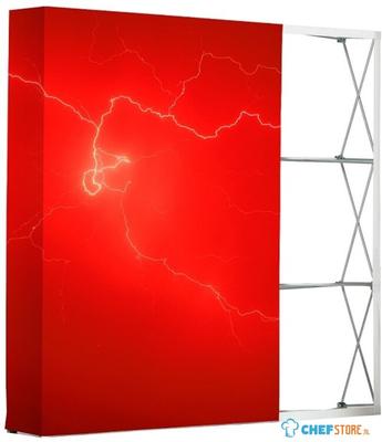 Syna Pop-Up Fabric Premium Straight Print Achterzijde 4 X 3 - PUFP43SG-BACK