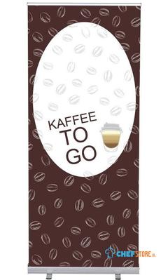 Syna Roll-Banner Budget 85 Complete Set Koffie To Go Duits - RBB085LSFI323